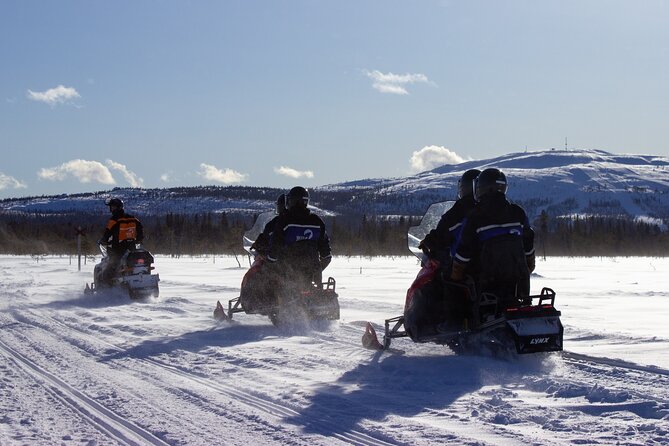 3 Hour Snowmobile Safari Around Levi with Coffee Break - Small group size, English guidance, and the guide experience