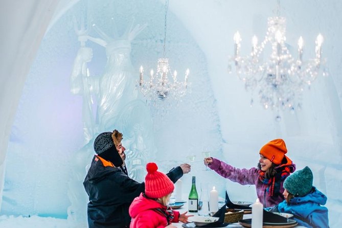 Arctic Snow Castle Visit with Lappish Dinner - Small Group Tour - Entering the Arctic Snow Castle (and why the timing matters)