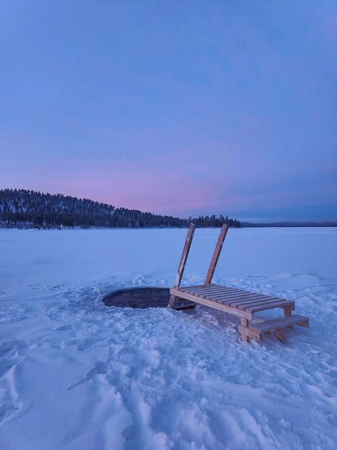 Arctic Tent Sauna Experience with Ice Swimming - Weather reality and what good operators do when things change