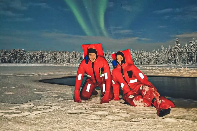 Aurora Arctic Ice Floating in Rovaniemi, Small-group - Campfire Warmth, Cookies, and a Heated Cabin for the Reset