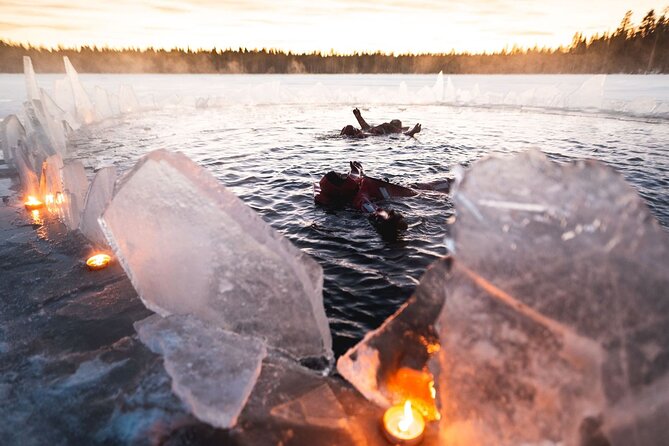 Daytime Arctic Ice-Floating in Rovaniemi, Small-Group - How Arctic ice-floating works, and why the dry suit matters