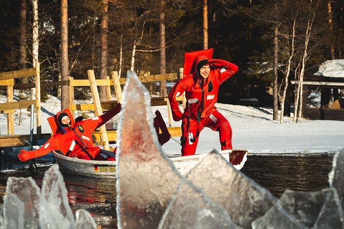 Daytime Arctic Ice-Floating in Rovaniemi, Small-Group - Small-group energy in the woods: why it feels personal