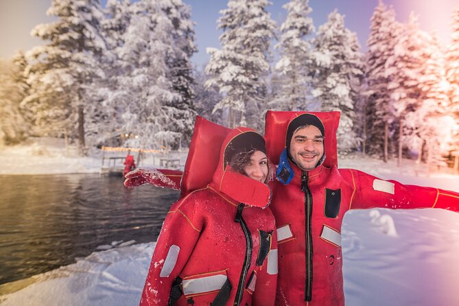 Daytime Arctic Ice-Floating in Rovaniemi, Small-Group - Season matters: ice and snow are not guaranteed in October and November
