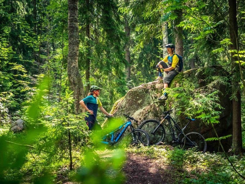 E-FatBike experience in small groups - How the e-fatbikes help you ride in snow, not just survive it