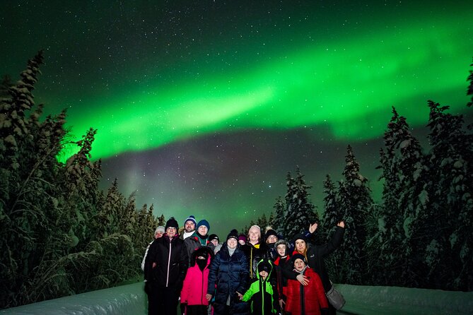 Family-Friendly: Northern Lights Adventure from Rovaniemi - The tipi campfire break: sausages, hot drinks, and sky-watch focus