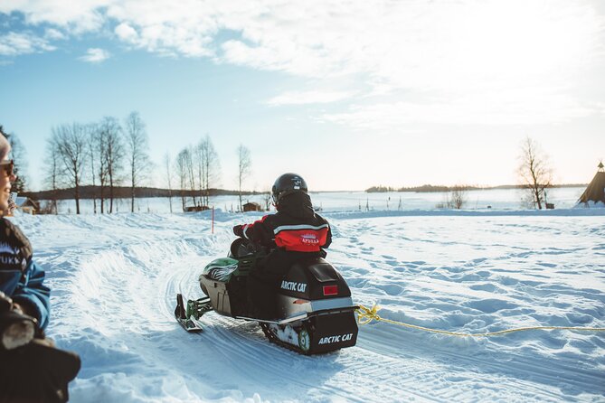 Family Snowmobiling in Rovaniemi, Apukka Resort - The 2.5-hour plan: what happens from pickup to return