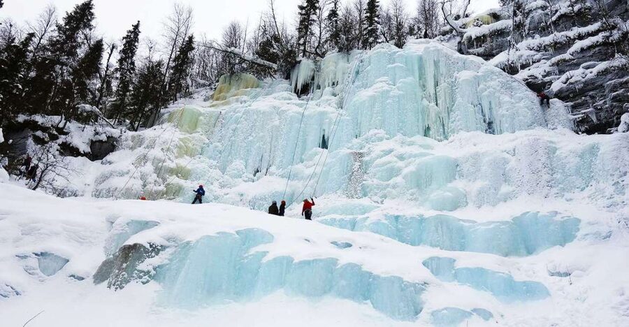 From Rovaniemi: Korouoma Frozen Waterfalls Small-Group Hike - FAQs