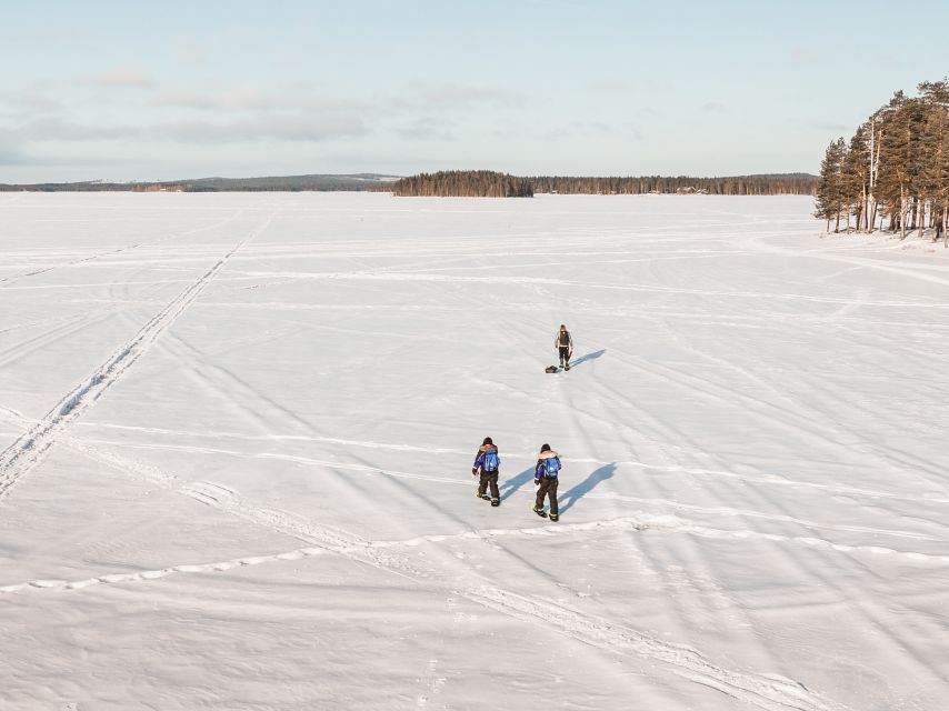 From Rovaniemi: Snowshoeing and Ice Fishing Tour - Building Your Own Fire Without Matches, Then Warming Up