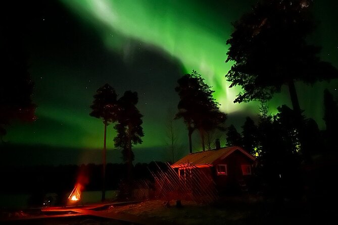 Glass Igloo Campfire Dinner under Northern Lights - Pickup and timing: how the 3 hours usually feel