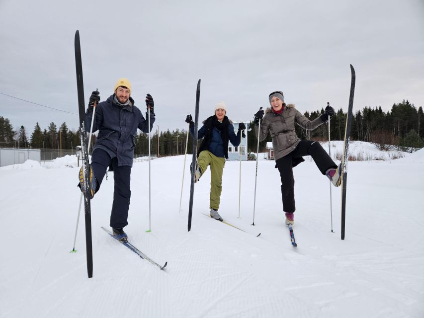 Kemi: Finnish Sight-Skiing Experience in Lapland - Sauvosaari Sports Park tracks: learning diagonal skiing and free skating