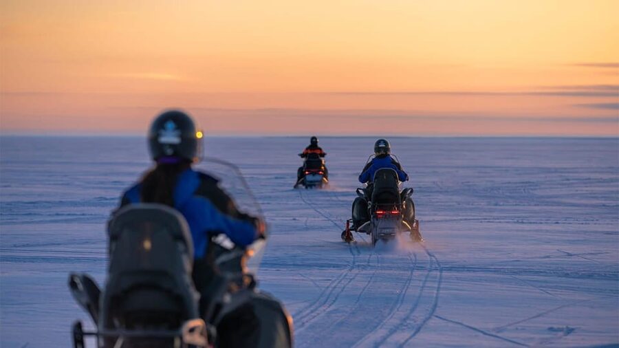 Kemi-Tornio: Snowmobile Forest Safari w/ Hot Drink & Snacks - Getting ready at Sea Lapland Safaris in Kemi