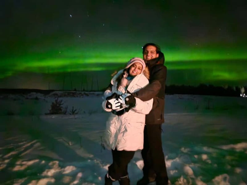 Kemi-Tornio: Starguaranteed Northern Lights Auroras - Kemi photo stop at the viewtower: making the lights camera-friendly