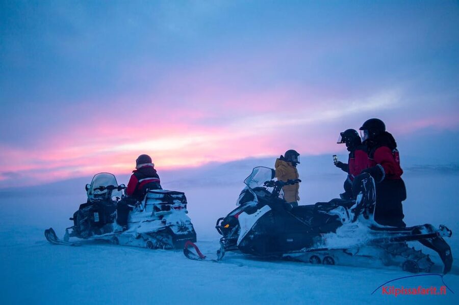 Kilpisjärvi: Border of Three Countries Snowmobile Safari - Three Borders in One 3-Hour Ride: What You Do Step by Step