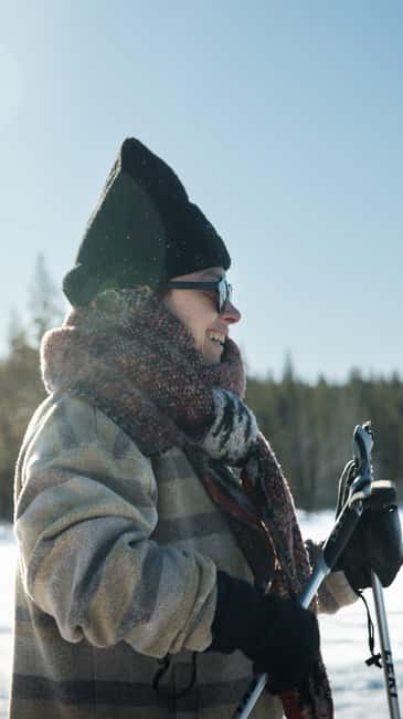 Kittilä: Lapland Levi Cross-country Skiing for Beginners - A 4.6 rating from 48 reviews: what that suggests