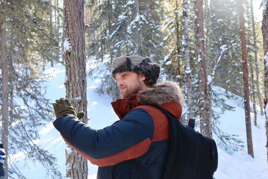 Korouoma Canyon Frozen Waterfalls Hike & Private Teepee BBQ - The private teepee BBQ: warmth, food, and a calmer finish