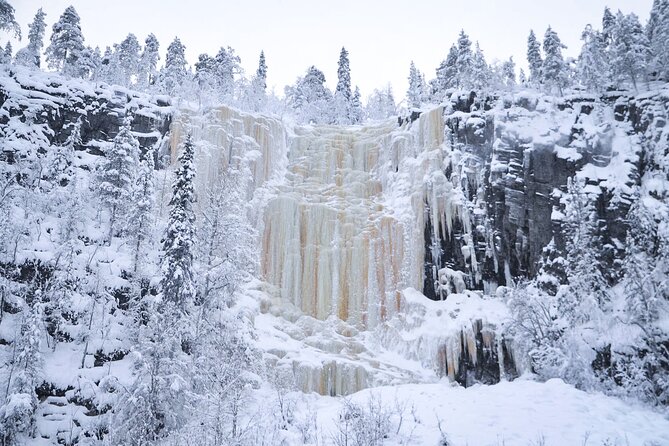 Korouoma Canyon Frozen Waterfalls - The pace is “moderate,” but the last part matters