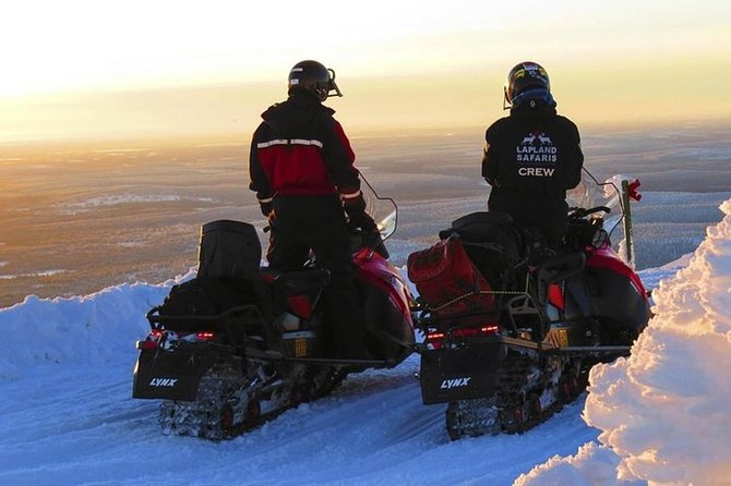 Lapland Snowmobile Safari from Levi - Entering the Levi forest: what this safari is really like