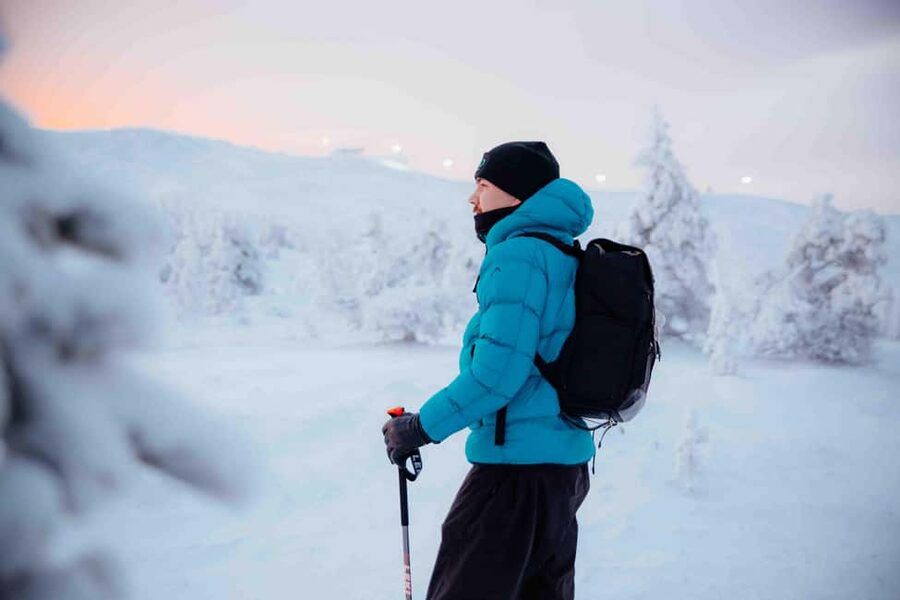 Levi: Cross-Country Skiing Experience - What the guide does for first-timers, not just directions