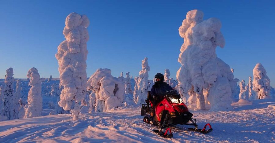 Levi: Evening Snowmobile Safari - Gear Up: winter clothing, driver prep, and safety-first training