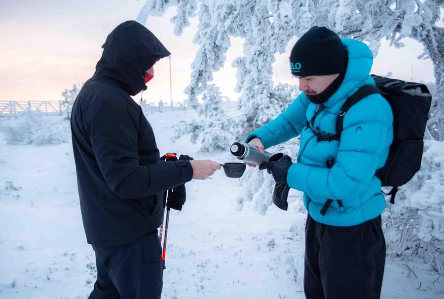 Levi: Guided Snowshoeing Adventure - Warm Drinks and Pastry Included, So the Cold Doesn’t Win
