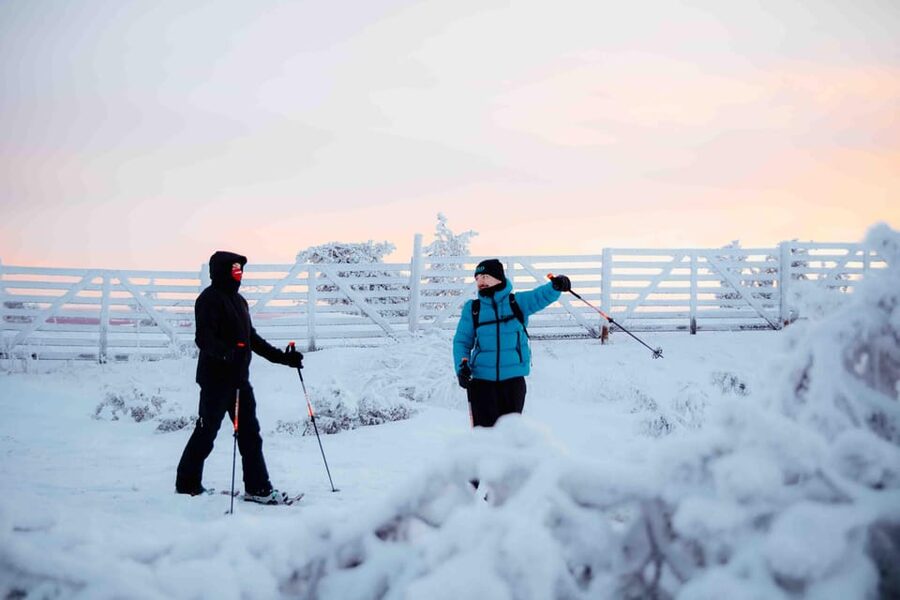 Levi: Guided Snowshoeing Adventure - Meeting Kelo Rental & Safaris Store, Then Straight Into Snow Mode