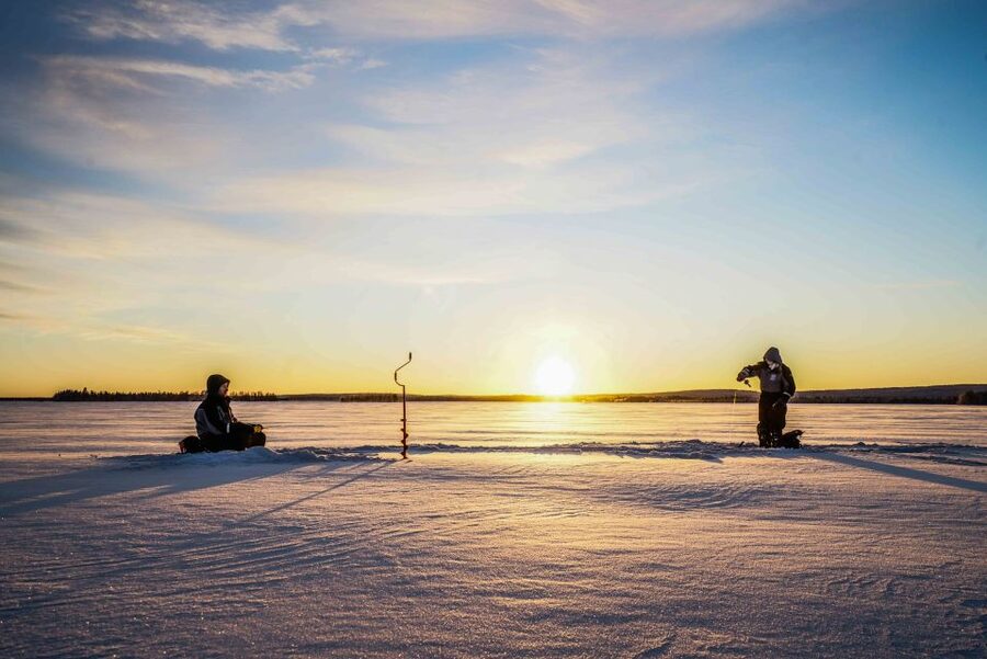 Levi: Ice Fishing on a Frozen Lake - Key highlights at a glance
