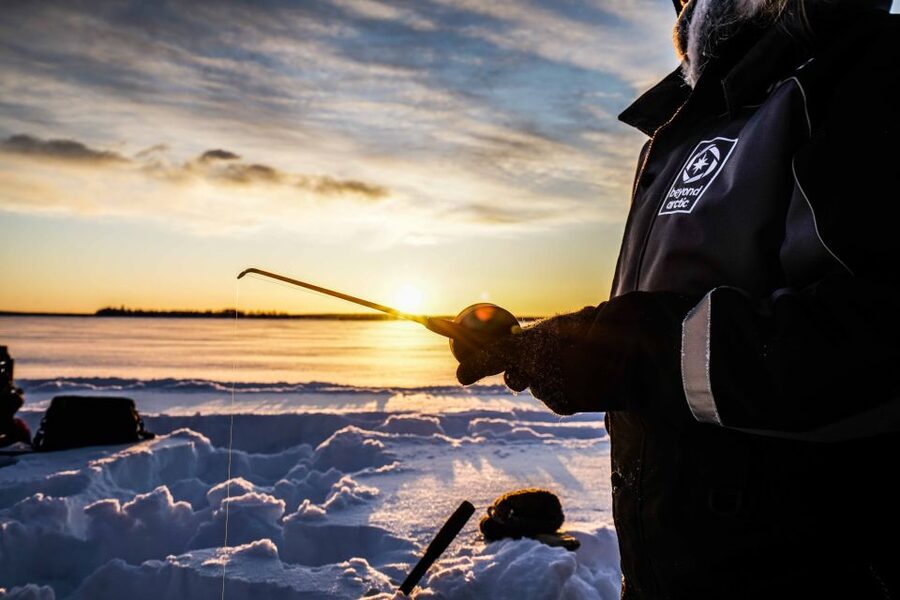 Levi: Ice Fishing on a Frozen Lake - The Minivan Ride to the Frozen Lake: Why Transportation Matters in Winter
