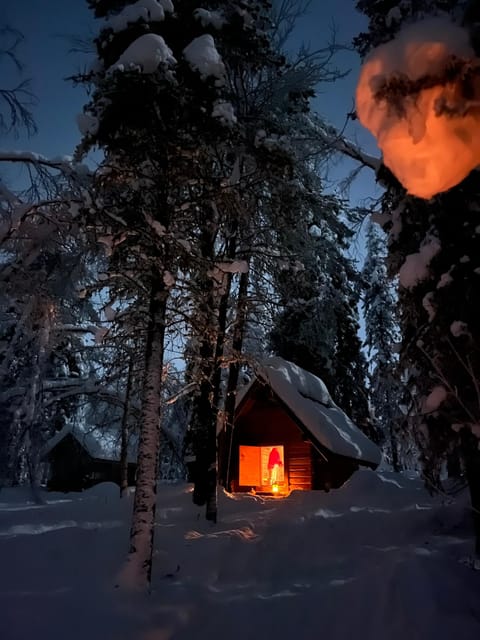 Levi: Northern Lights in Peace and Privacy - by Private Lake - Price and value: what $175 buys you in Levi