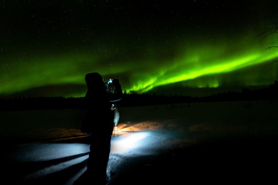 Levi: Northern Lights Tour by Minivan - The Guides Make the Difference, from Marco to Kalle to MP