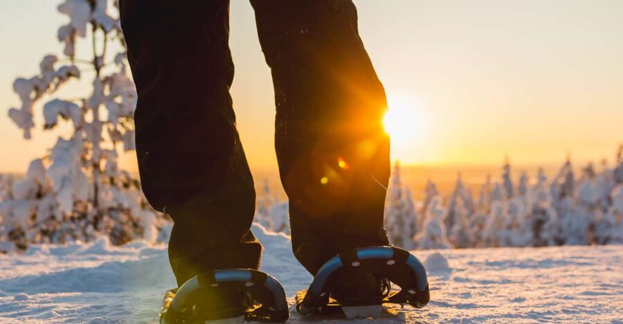 Levi: Scenic Levi Snowshoe Trip - What the 2-hour Levi snowshoe trip feels like in real time