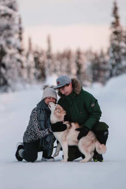Levi: Self-Drive 2 KM Husky Sledding Experience - Learning to self-drive before you hit the trail