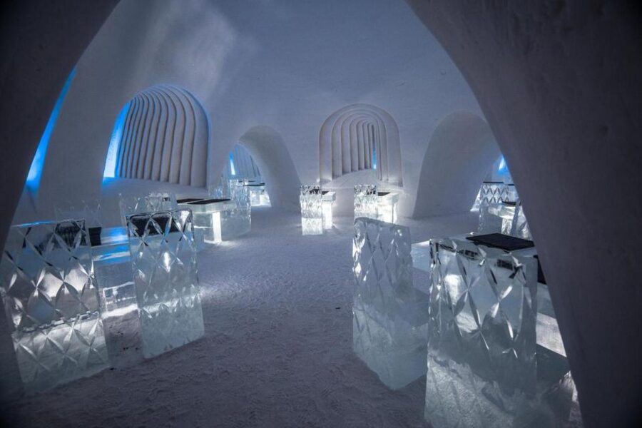 Levi: Snow Village Guided Tour - Ice Hotel Chapel and Corridors: Why the Carvings Feel Special