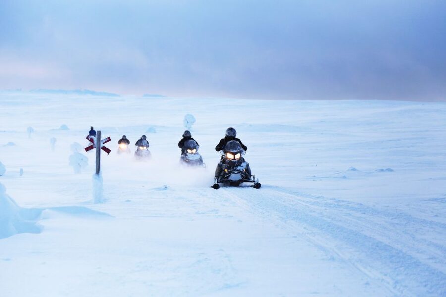 Levi: Snowmobiling Adventure - Levi Snowmobiling for Beginners, Built Around Real Winter Trails
