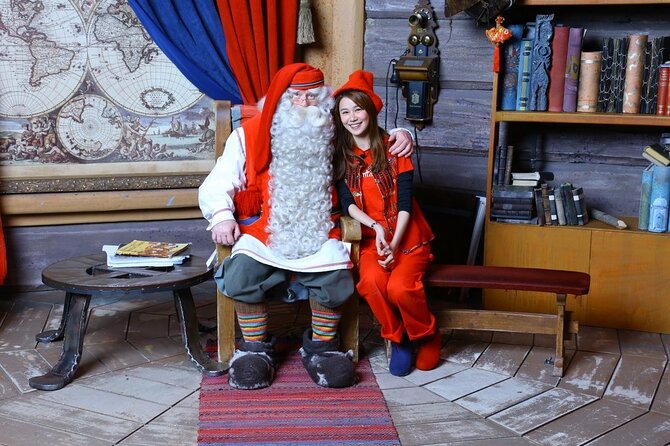 Meet Santa Claus & Santa's Reindeer Ride & Greet Huskies - Meet Santa Claus in His Office: The Part You Actually Remember