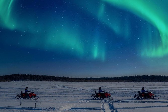 Night Snowmobile Safari, Rovaniemi - Chasing the Northern Lights From Rovaniemi, Without the Stress