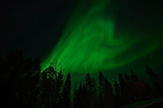 Northern Lights Hunting in Lappish old cottage - Fire-side snacks, hot cocoa, and why the night feels family-friendly