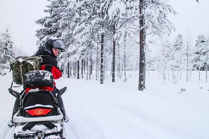 Northern Lights Snowmobile Driving Safari - The snowmobile driving safari: speed, rough trails, and safety basics
