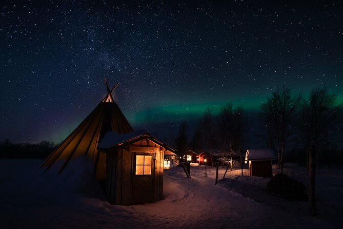Northern lights tour to Lake Inari from Ivalo, Reindeers & Dinner - Practical timing and what to plan before you go