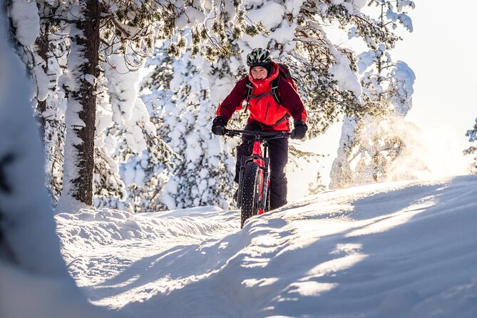 Private Electric Fat Bike Winter Tour in Rovaniemi - Tottorakka lift station: the steep part that pays off