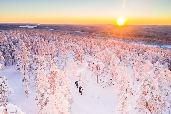 Private Electric Fat Bike Winter Tour in Rovaniemi - Rolling back down to Roll Outdoors and the city warmth