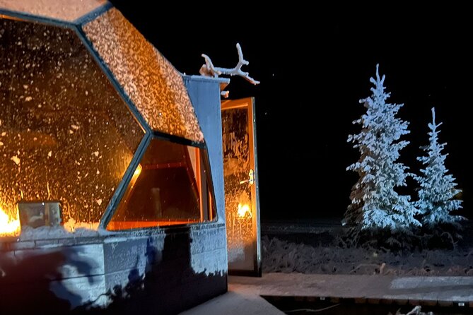 PRIVATE Party dinner in a Glass Igloo Under Northern Lights - Key moments to know before you book