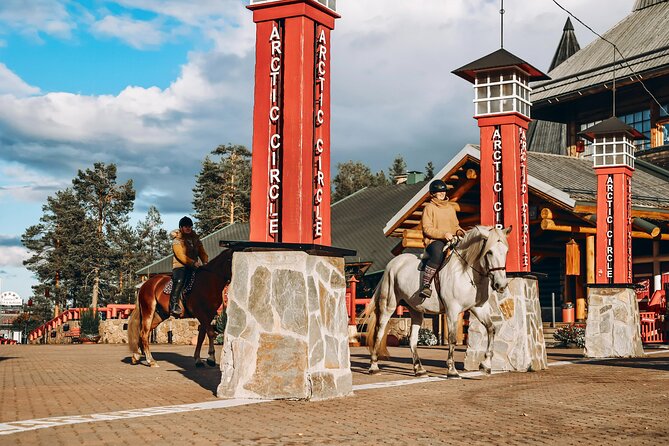 Riding Tour with Finnhorses at Santa Claus Village - Getting to the starting point: walk time from Santa Claus Village