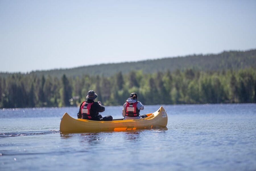 Rovaniemi: All-Day Canoe Adventure - Small group, English guide, and the comfort of staying together