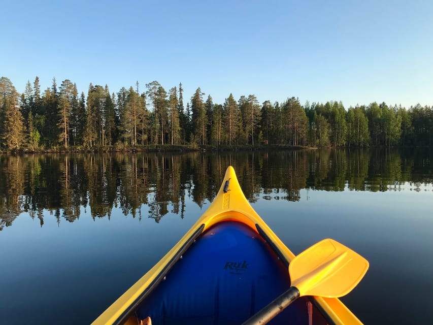 Rovaniemi: All-Day Canoe Adventure - How your 6-hour day flows from pickup to paddle time