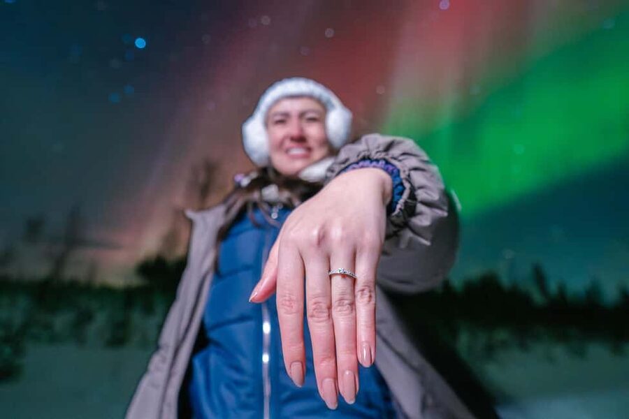 Rovaniemi: Aurora Hunt with Money-Back Guarantee and Photo - The main photo stop: hot drinks, a clear-sky hunt, and staying put when it starts