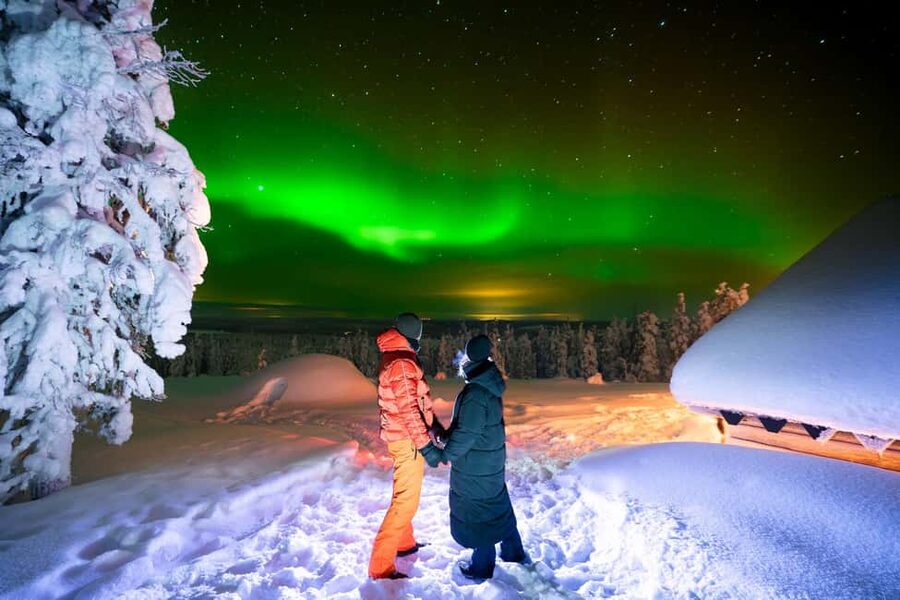 Rovaniemi: Aurora Hunt with Money-Back Guarantee and Photo - How they adapt: weather, solar activity, and smart relocation