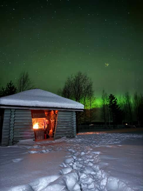Rovaniemi: Aurora hunting and a fireside BBQ experience - Getting out of Rovaniemi without wasting the night