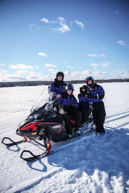 Rovaniemi: Family Snowmobiling Trip - Adults drive, kids ride: how the experience works for different ages
