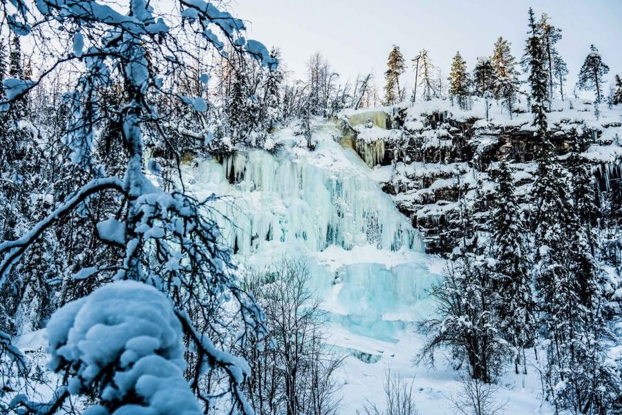 Rovaniemi: Frozen Waterfalls of Korouoma Canyon & Pro Photos - What is included, and why that changes the value of the $159 price