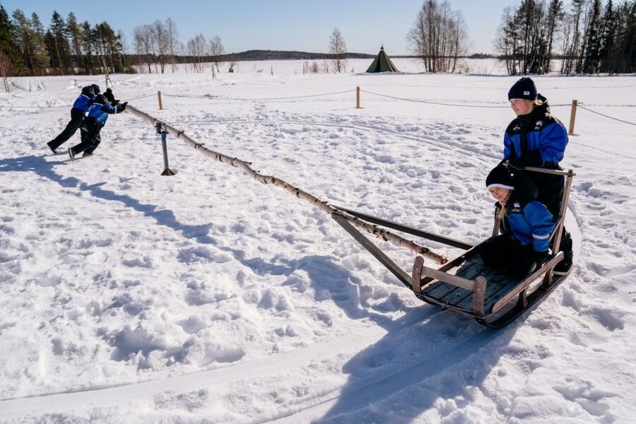 Rovaniemi: Full-Day Snow and Fun Activities - Husky safari: the short ride that still feels special